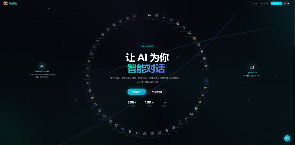 菁选灵创平台服务场景